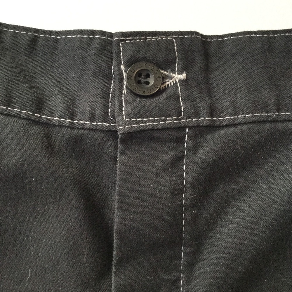 Dickies Cargo Pants Boys 36 Black Flex Regular Baggy Loose Fit Skater Grunge Emo - Picture 9 of 14